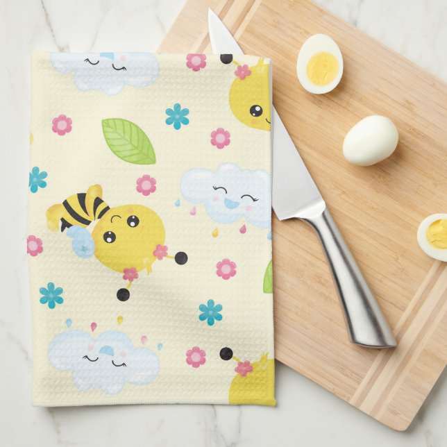Kitchen Towel 16" x 24" (Quarter Fold)