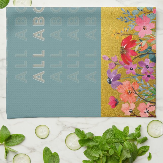 KITCHEN TOWEL - ALL ABOUT YOU (Folded)