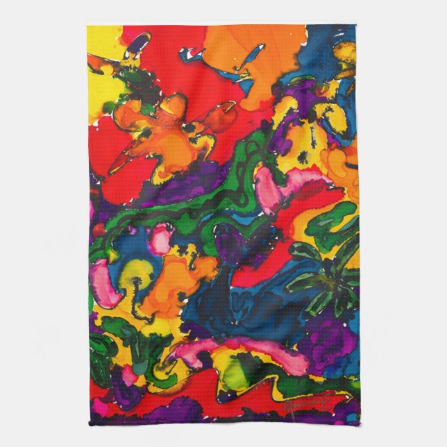 Kitchen Towel All Around Joy Lovitude (Vertical)