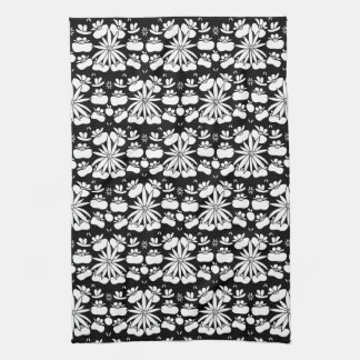 Kitchen towel Blomster shape