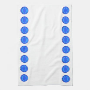 Kitchen Towel - Blue dots