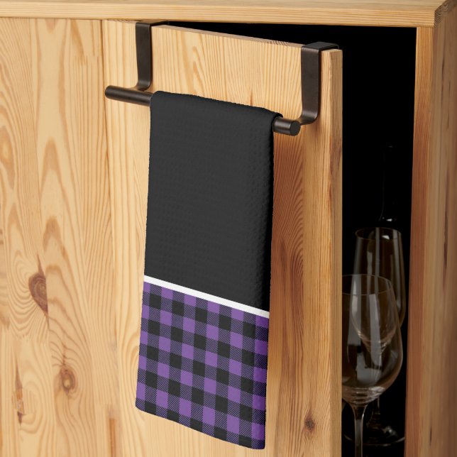 Kitchen Towel-Buffalo Plaid Tea Towel (Thirds Fold)