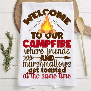 Kitchen Towel, Camping Kitchen Tea Towel, Camper Towel