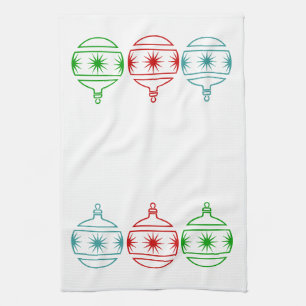 Kitchen Towel - Christmas Ornaments