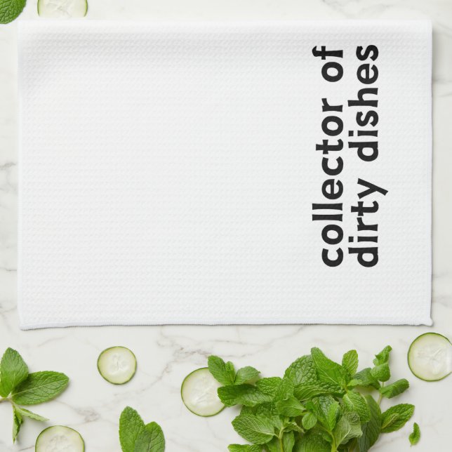 Kitchen Towel Editable Dish Rug  (Folded)