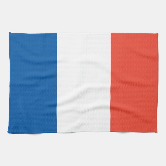 kitchen towel France flag (Horizontal)