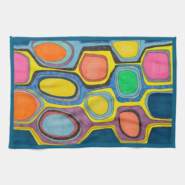 KITCHEN TOWEL "GEO COLOR" (Horizontal)