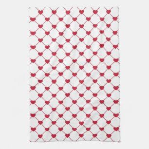 Kitchen Towel/Hearts Tea Towel
