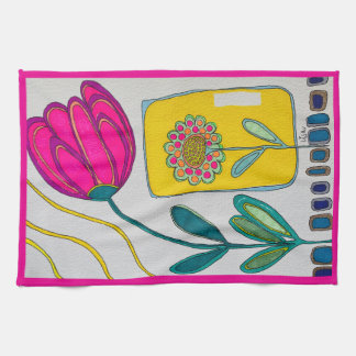 KITCHEN TOWEL "IN BLOOM AGAIN" 