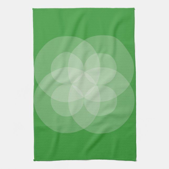 Kitchen Towel - Intersecting Circles (Vertical)