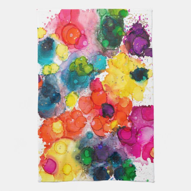 Kitchen Towel Look Up Lovitude (Vertical)