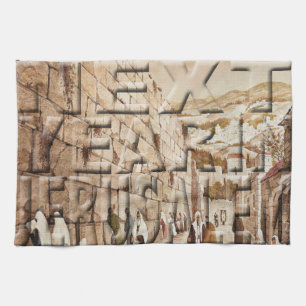 Kitchen Towel "Next Year Jerusalem"