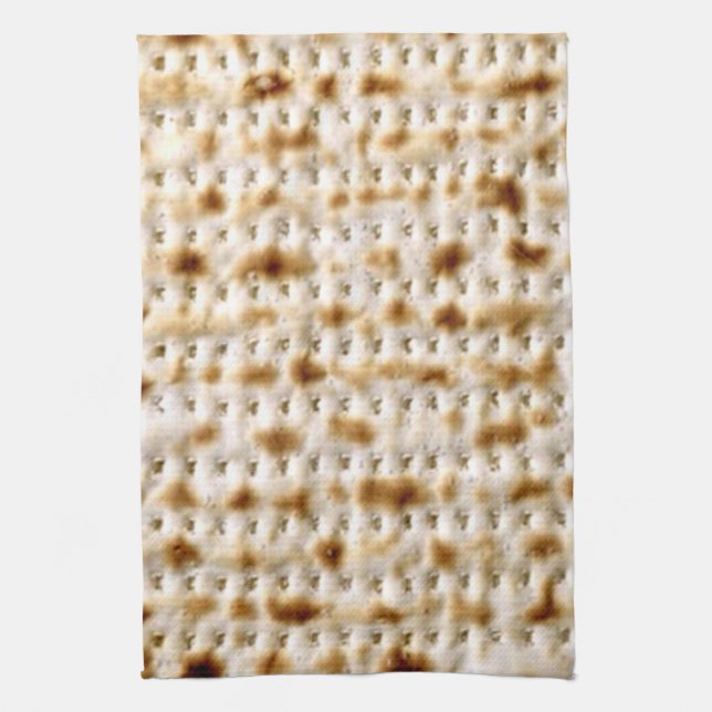 KITCHEN TOWEL PASSOVER MATZO ~ UNLEAVENED! (Vertical)