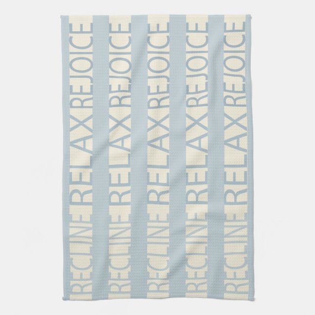 Kitchen Towel Passover RRR/Blue, Cream (Vertical)