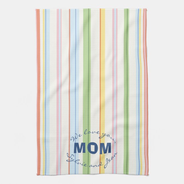 Kitchen Towel "Picnic Stripes" (Vertical)