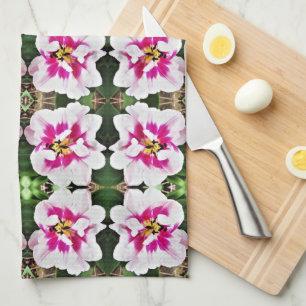 Kitchen Towel Pink Tulips