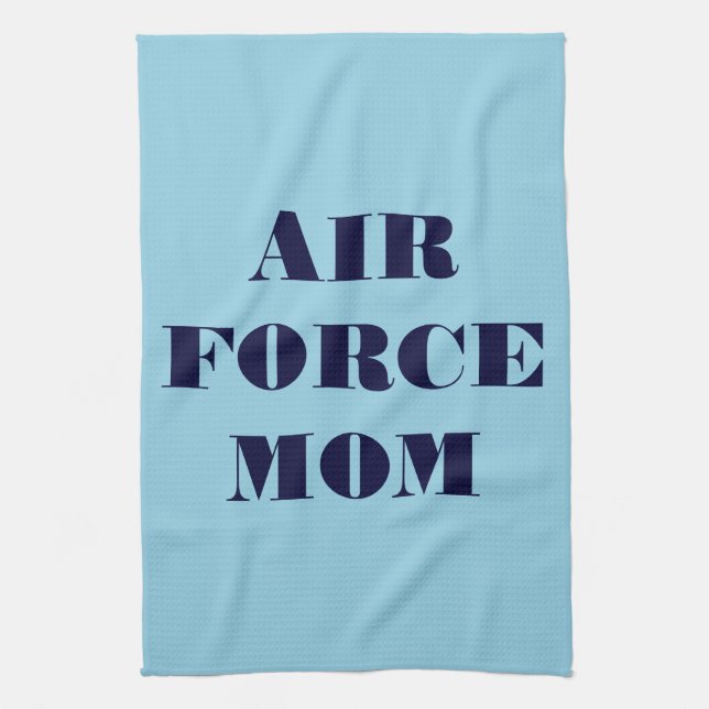 Kitchen Towel Proud Air Force Mum (Vertical)