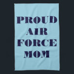 Kitchen Towel Proud Air Force Mum<br><div class="desc">Kitchen Towel Proud Air Force Mum</div>