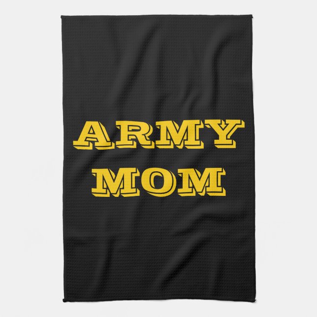 Kitchen Towel Proud Army Mum (Vertical)