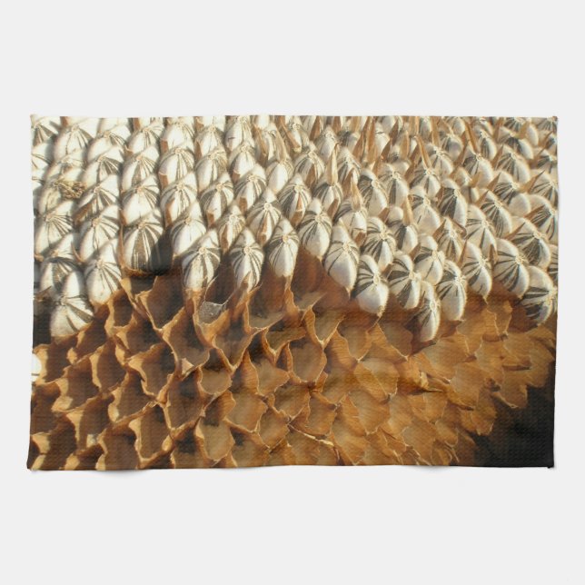 Kitchen Towel - Sunflower Seeds (Horizontal)
