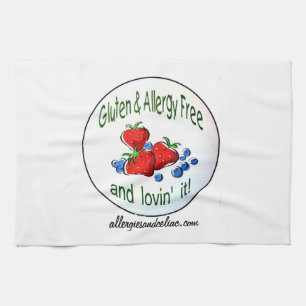 Kitchen Towel w/ the Gluten and Allergy Free logo
