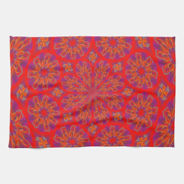 Kitchen towel with Abstract Design (Horizontal)
