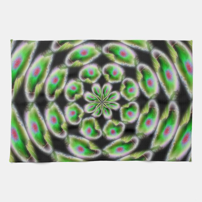 Kitchen towel with Abstract Design (Horizontal)