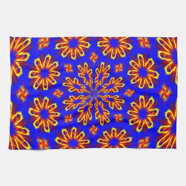 Kitchen towel with Abstract Design (Horizontal)