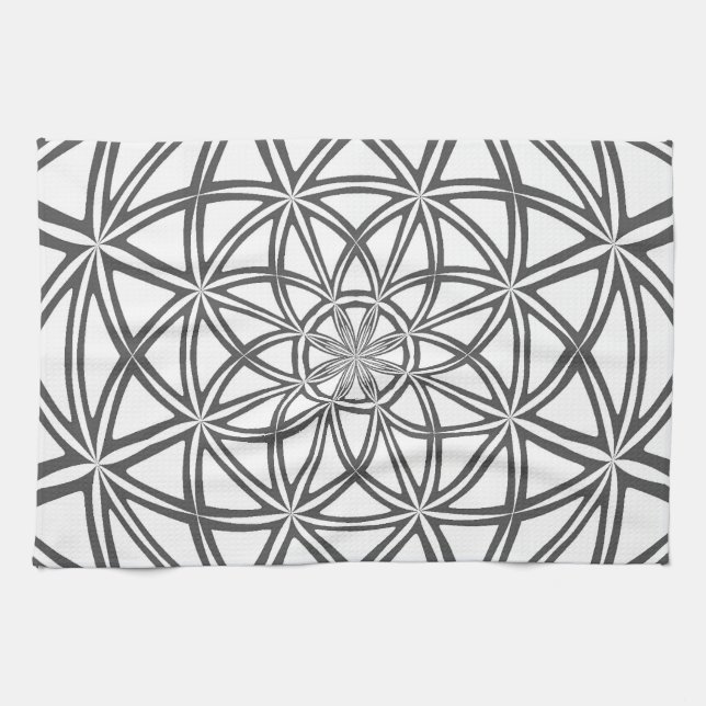 Kitchen towel with Abstract Design (Horizontal)