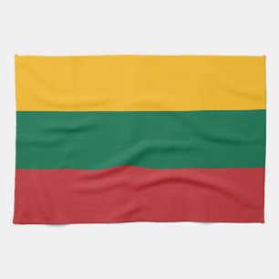 Kitchen towel with Flag of Lithuania