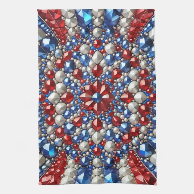 Kitchen towel with Netherlands Colours Design (Vertical)