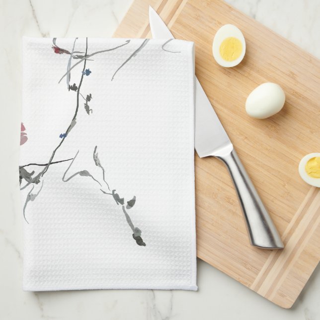 Kitchen Towels (asian style) (Quarter Fold)