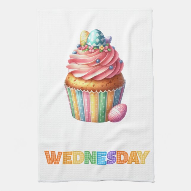 Kitchen Towels- Days Of The Week Kitchen Towel Set (Vertical)