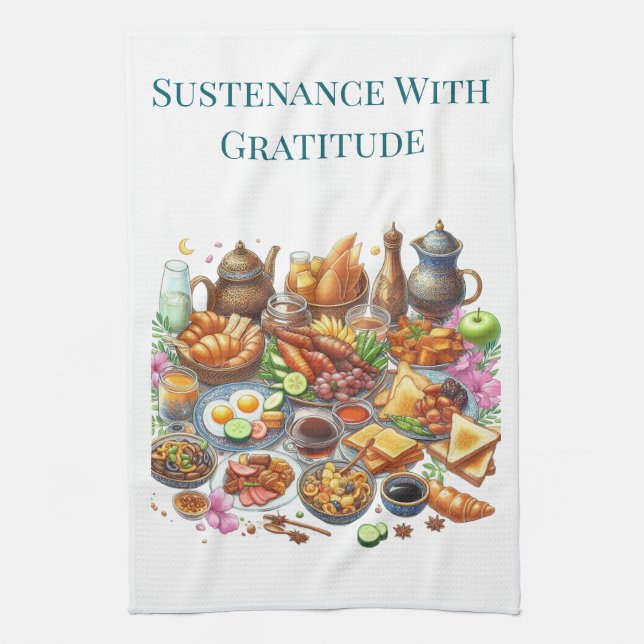 Kitchen Towels-Islamic Themed Kitchen Towels (Vertical)