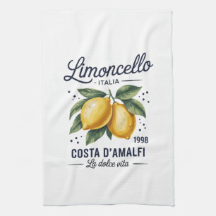 Kitchen Towels-Limoncello 1998 Costa d’Amalfi  Tea Towel