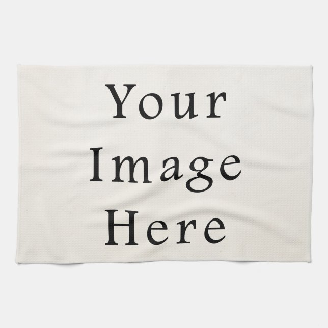 Kitchen Towels Personalised Dish Cloth Towel Blank (Horizontal)