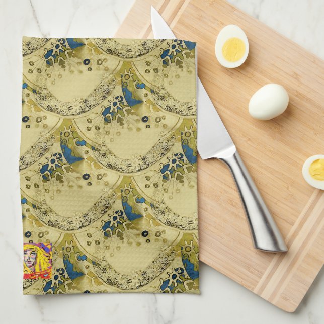 Kitchen Towels The Decoration (Quarter Fold)