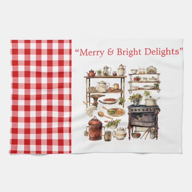 Kitchen Towels-Victorian Kitchen Towels (Horizontal)