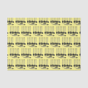 Kitchen utensil cartoon illustration tissue paper