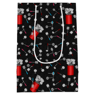 Kitchen Utensils, Black-GIFT BAG m