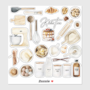 Kitchen Utensils Cooking Recipe Book Ingredients