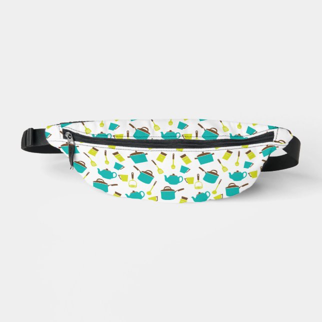 Kitchen Utensils, Cookware, Cutlery, Kitchenware Bum Bags (Front)