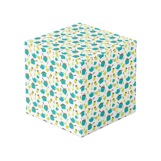 Kitchen Utensils, Cookware, Cutlery, Kitchenware Cube (Front Angled)