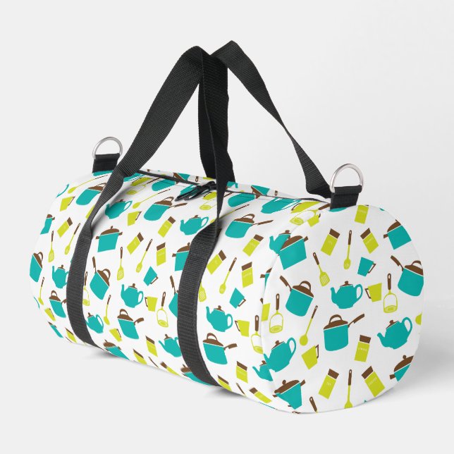 Kitchen Utensils, Cookware, Cutlery, Kitchenware Duffle Bag (Left Corner)
