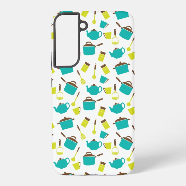 Kitchen Utensils, Cookware, Cutlery, Kitchenware Samsung Galaxy S22+ Case (Back)