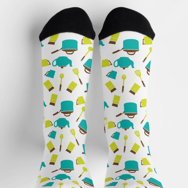 Kitchen Utensils, Cookware, Cutlery, Kitchenware Socks (Top)