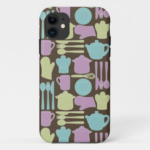 Kitchen Utensils Pattern 2 iPhone 11 Case