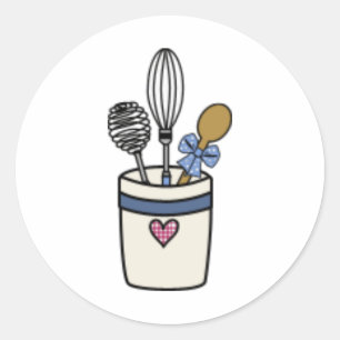 Kitchen Utensils Sticker