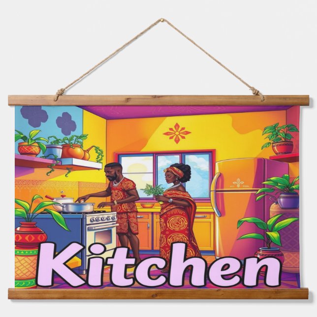 KITCHEN Wall Tapestry (Front)