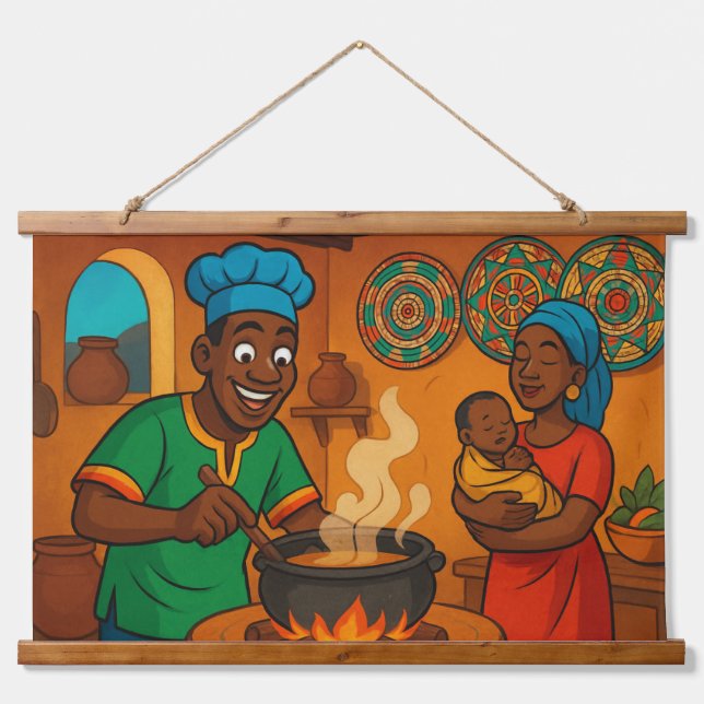 KITCHEN Wall Tapestry (Front)